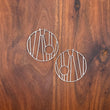 Load image into Gallery viewer, Large Coconut hoops
