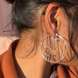 Load image into Gallery viewer, Large Coconut hoops
