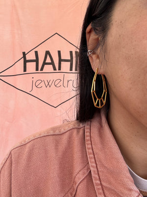 large geo bamboo hoop