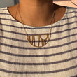 Load image into Gallery viewer, Large Tiki Bib necklace
