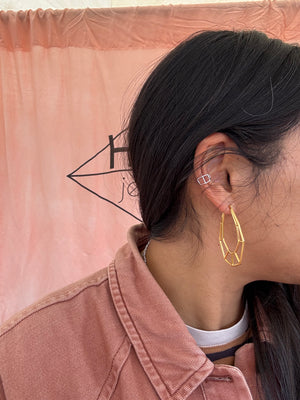 large geo bamboo hoop