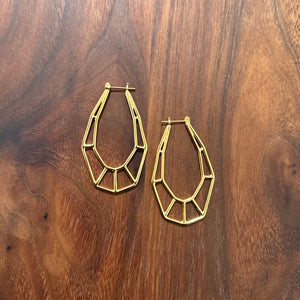 large geo bamboo hoop