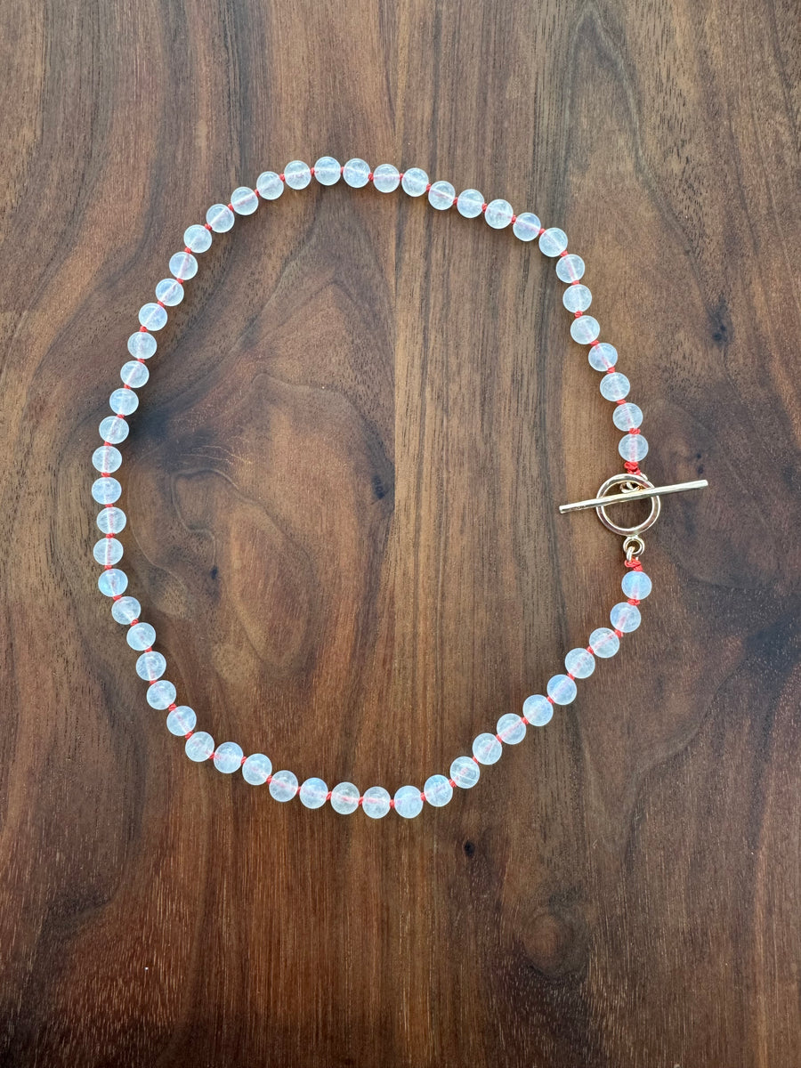 Moonstone with gold filled clasp