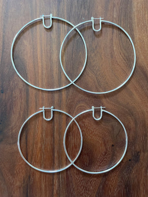 Large Crescent hoops