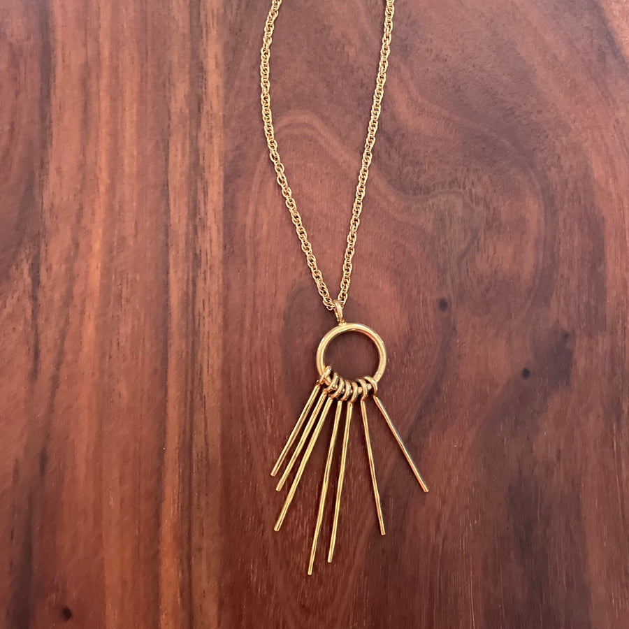 Tassel necklace