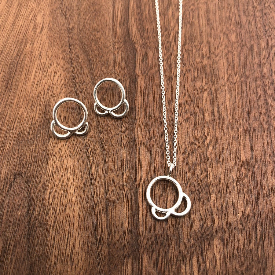 mini bubble necklace