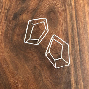 large faceted stud