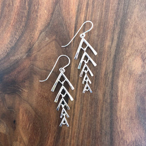 fishbone earrings